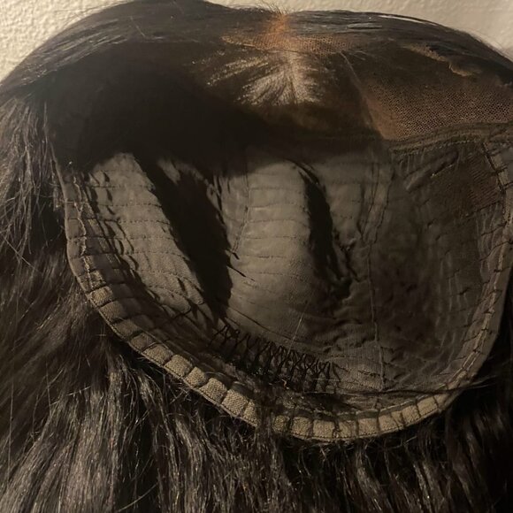 5x5 HD Transparent Lace Closure Wigs Human Hair  straight - Picture 11 of 14